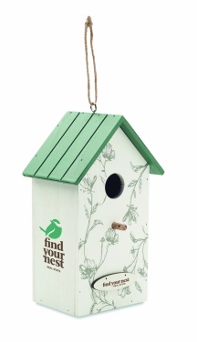 Logotrade business gifts photo of: Bird house in plywood